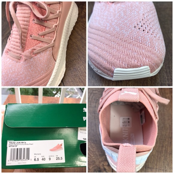NWT Puma Tsugi Jun Peach 🍑 Beige WMNS - Picture 8 of 8